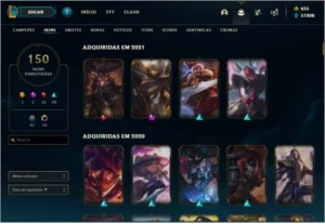 Conta lol diamante 1 - League of Legends