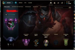 Conta lol diamante 1 - League of Legends