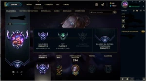 Conta de LOL, Diamante 2, 0 PDL NA SEASON 2020 NO SV BR - League of Legends