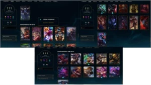 Conta de LOL 111 skins gold soloduo/flex - League of Legends