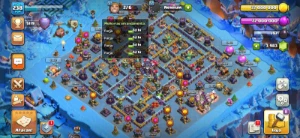 CV15 100% FULL TH15 4mil GEMAS 5 Paisagens Skins RARIDADE - Clash of Clans