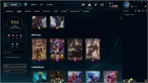CONTA S3 - MMR ALTO - 265 SKINS, 319K EA icones challengers - League of Legends LOL