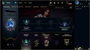 CONTA S3 - MMR ALTO - 265 SKINS, 319K EA icones challengers - League of Legends LOL