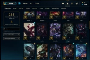 Conta prata 4 com 41 skins e 64 champs - League of Legends LOL