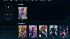 Conta lvl 315 500 reais em skins, muitas skins fodas - League of Legends LOL