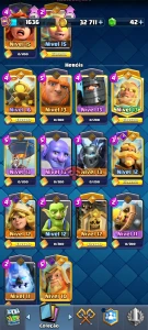 Vendo conta de Clash Royale