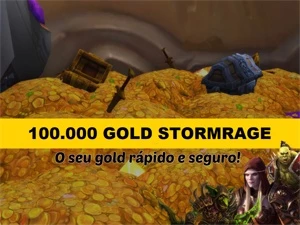 100K GOLD STORMRAGE OURO - Blizzard