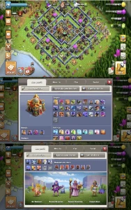 [PROMOÇÃO 50% DE DESCONTO][FULL-ACESSO] CONTAS E CLANS [CV9] - Clash of Clans