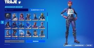 Conta de Fortnite, Muitas skin e outras contas da Epic Games
