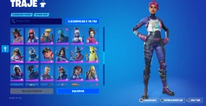 Conta de Fortnite, Muitas skin e outras contas da Epic Games