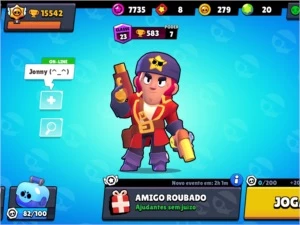 CONTA BRAWL STARS 15K TROFÉUS