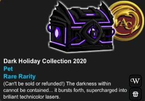 Conta 2015 / 7 Class Calendário / 3 Chest - Adventure Quest World AQW