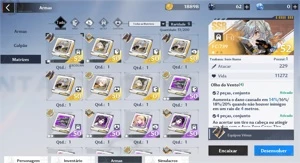 Conta Tower of Fantasy SHIRO & SAMIR 6* - Outros