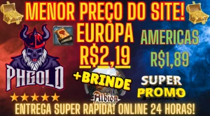 PRATA ALBION ONLINE - ENTREGA IMEDIATA - MENOR PREÇO DO SITE