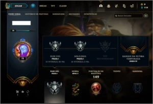 Conta prata 1 com 58 champs e 30 skins (2 Ultimates) - League of Legends LOL
