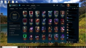 Conta diamante/Diamond lol com 100 campeões e 50 skins. - League of Legends