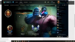 Conta diamante/Diamond lol com 100 campeões e 50 skins. - League of Legends