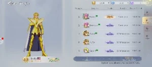 Conta Saint Seiya ex - Outros