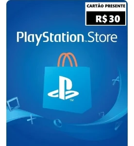 Gift card PSN R$ 30 Reais - Gift Cards