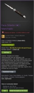 Faca CsGo / Skin CsGo - Counter Strike