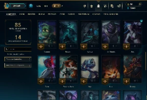 Prata 4 com 50 Champs e 10 Skins - League of Legends LOL