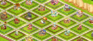 Conta HAYDAY level 128 toda decorada - Hay Day