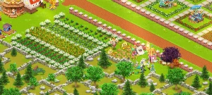 Conta HAYDAY level 128 toda decorada - Hay Day