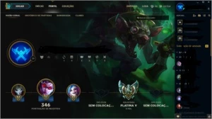 conta lol platina 5 de barbada - League of Legends