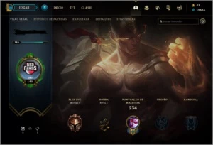 Conta de LeagueOfLegends 83 Champs e 41 skins MD10 - League of Legends LOL