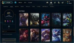 Conta de LeagueOfLegends 83 Champs e 41 skins MD10 - League of Legends LOL