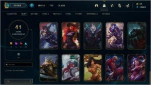 Conta de LeagueOfLegends 83 Champs e 41 skins MD10 - League of Legends LOL