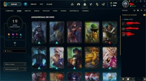 Conta league of legends platina 2 mmr diamante LOL