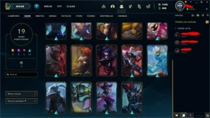 Conta league of legends platina 2 mmr diamante LOL