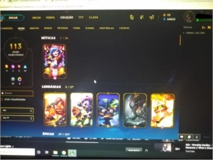 Conta League of Legends Lvl 214, todos os campeões Gold 1 LOL