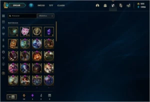 CONTA LOL GOLD 3 + 726 SKINS + 120 PONTO PRESTIGIOS - League of Legends