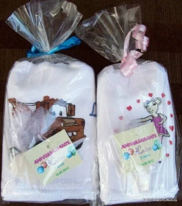 Toalha Personalizada para Lembrancinha Infantil - Artesanato e Personalizados
