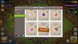 TH14 muito bom pra upar, muito barato e com muitos itens!! - Clash of Clans