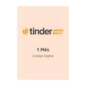 TINDER GOLD OURO | 1 MÊS 30 DIAS MENSAL - VIP - Gift Cards