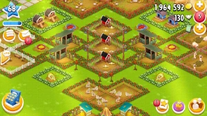 Hay day hayday conta level 68 bem decorada