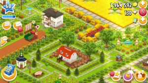 Hay day hayday conta level 68 bem decorada
