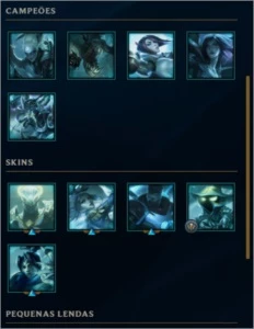 Conta Diamante 1 - League of Legends LOL