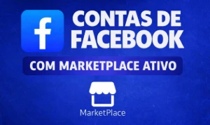 CONTAS FACEBOOK ANTIGAS Marketplace ativo - Redes Sociais