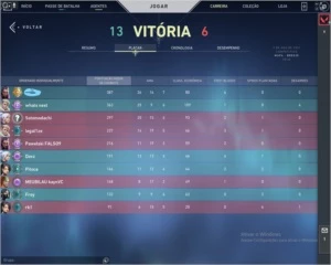 Conta valorant smurf platina mmr alto