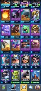 Clash Royale conta arena 10