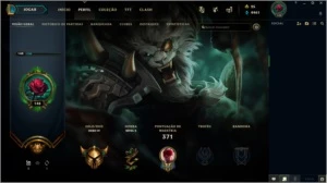 CONTA LVL 148 GOLD 4 + 120 CHAMPS + 67 SKINS 8 LENDARIAS - League of Legends LOL