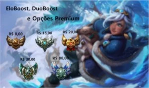 EloGrow - Elojob e DuoBoost com opções premium - League of Legends LOL