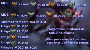 EloGrow - Elojob e DuoBoost com opções premium - League of Legends LOL