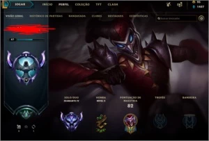 CONTA LOL D4 SMURF - League of Legends