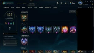 Conta League of Legends LOL