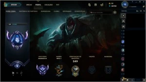 Conta League of Legends LOL